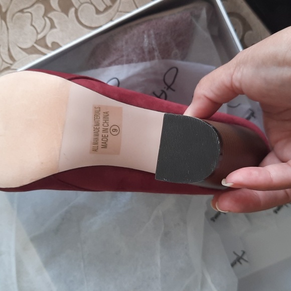 NIB J Adam's Chunky Boot Heel - Picture 5 of 5